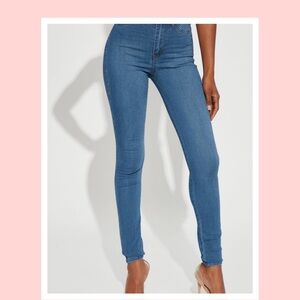 Fashion Nova Classic High Waist Skinny Jeans